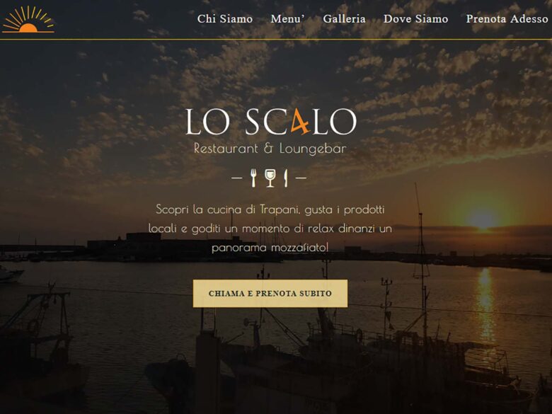 lo scalo ristorante trapani home sito
